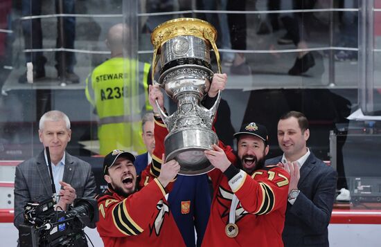 Russia Ice Hockey Gagarin Cup Winner Avangard