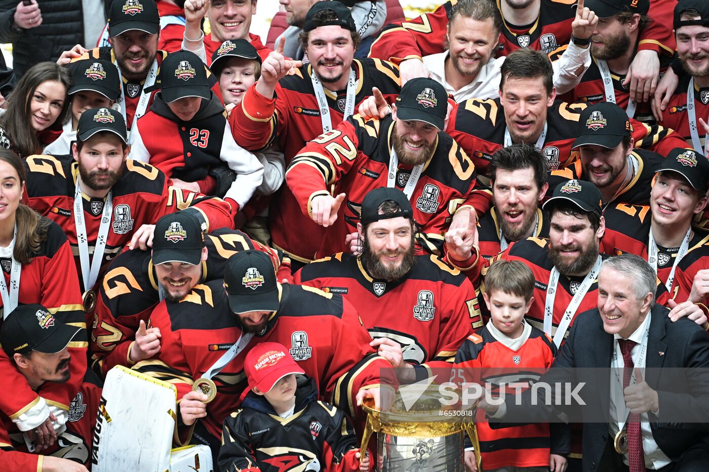 Russia Ice Hockey Gagarin Cup Winner Avangard