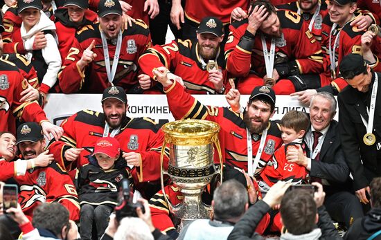 Russia Ice Hockey Gagarin Cup Winner Avangard