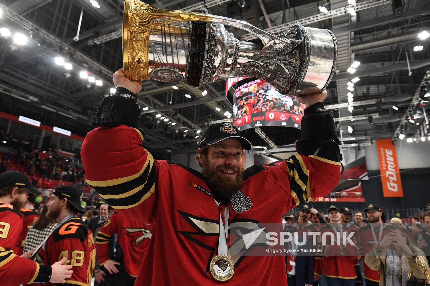 Russia Ice Hockey Gagarin Cup Winner Avangard