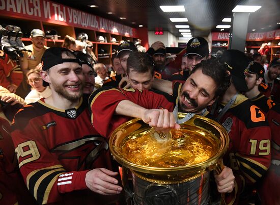Russia Ice Hockey Gagarin Cup Winner Avangard