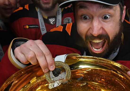 Russia Ice Hockey Gagarin Cup Winner Avangard