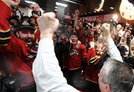 Russia Ice Hockey Gagarin Cup Winner Avangard