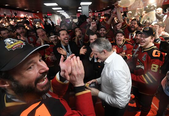 Russia Ice Hockey Gagarin Cup Winner Avangard