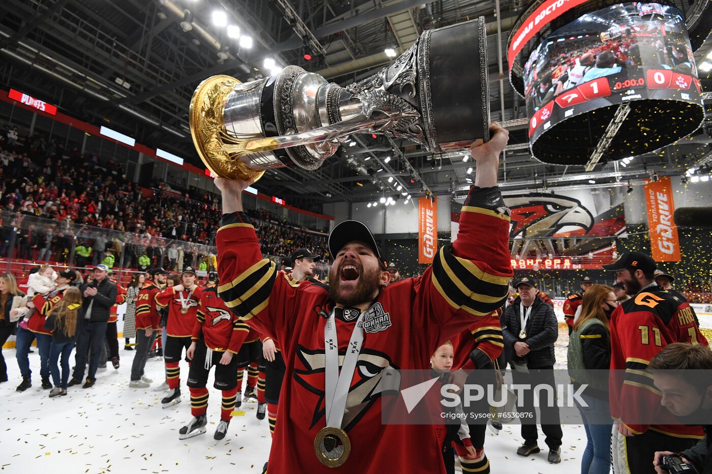 Russia Ice Hockey Gagarin Cup Winner Avangard