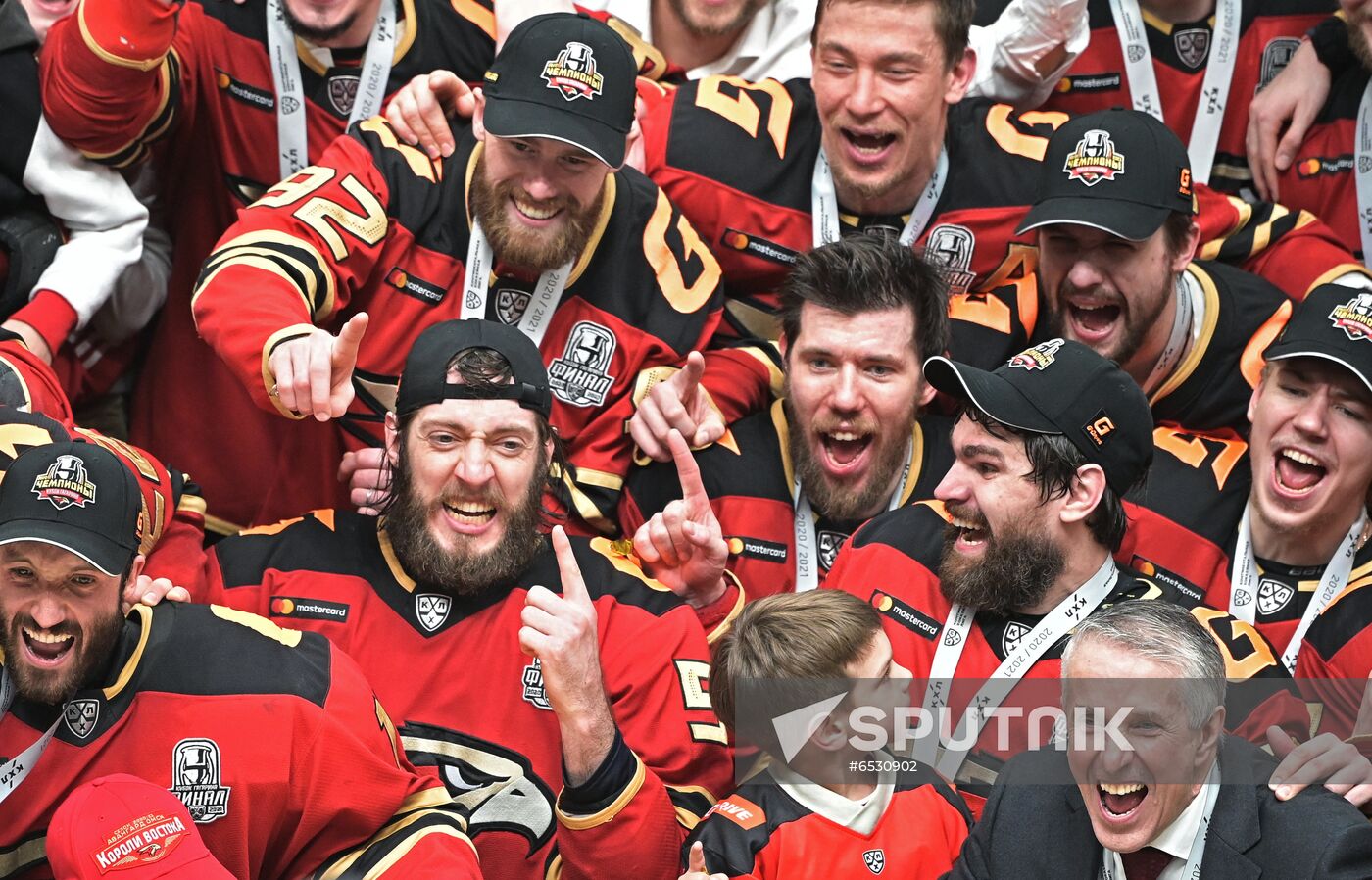 Russia Ice Hockey Gagarin Cup Winner Avangard