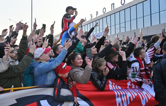 Russia Ice Hockey Gagarin Cup Winner Honoring