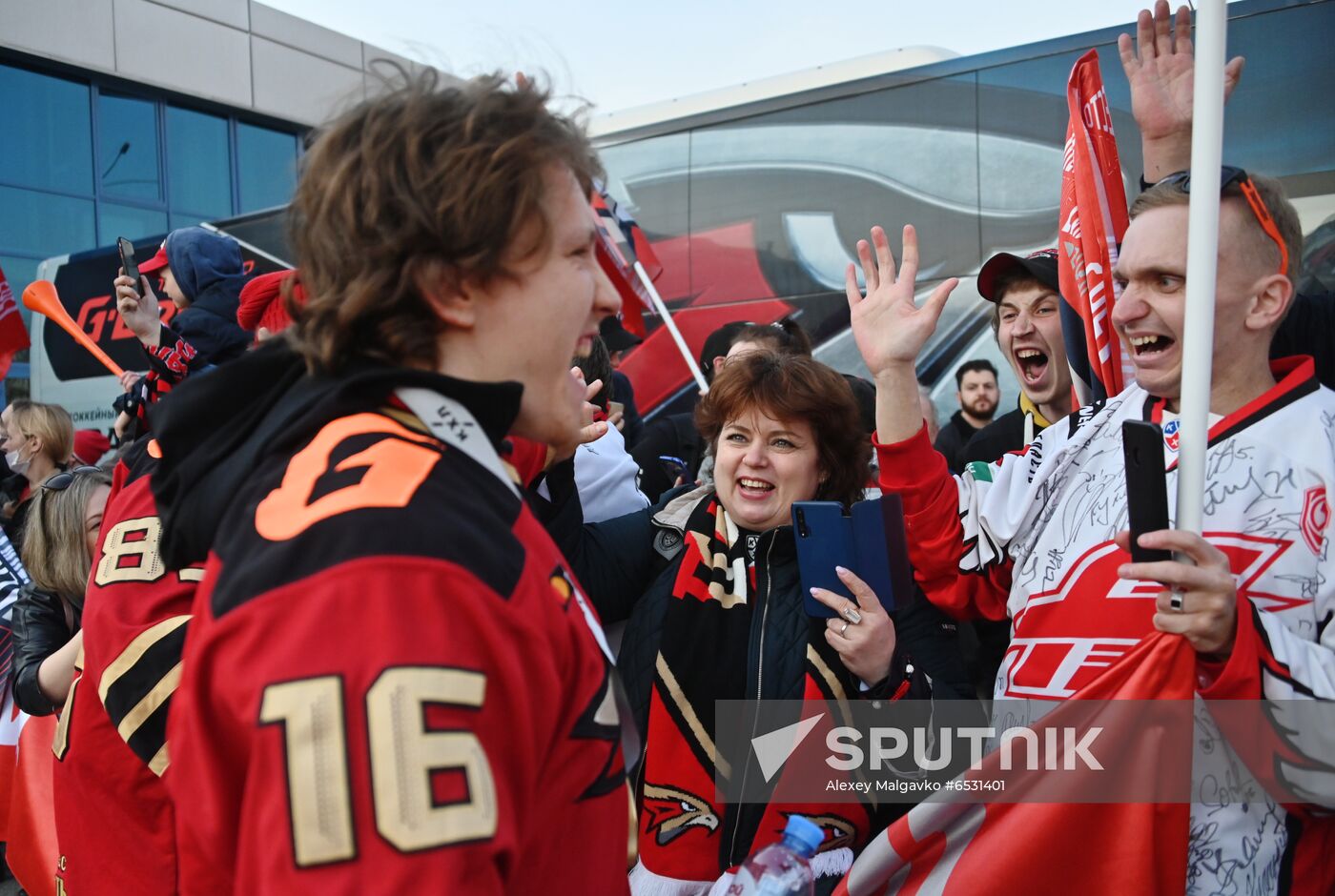 Russia Ice Hockey Gagarin Cup Winner Honoring