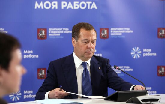 Russia Medvedev Trade Unions