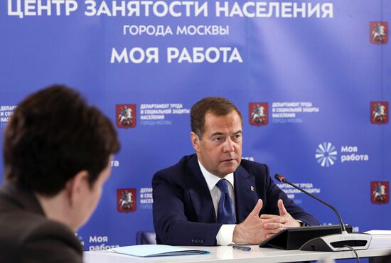 Russia Medvedev Trade Unions