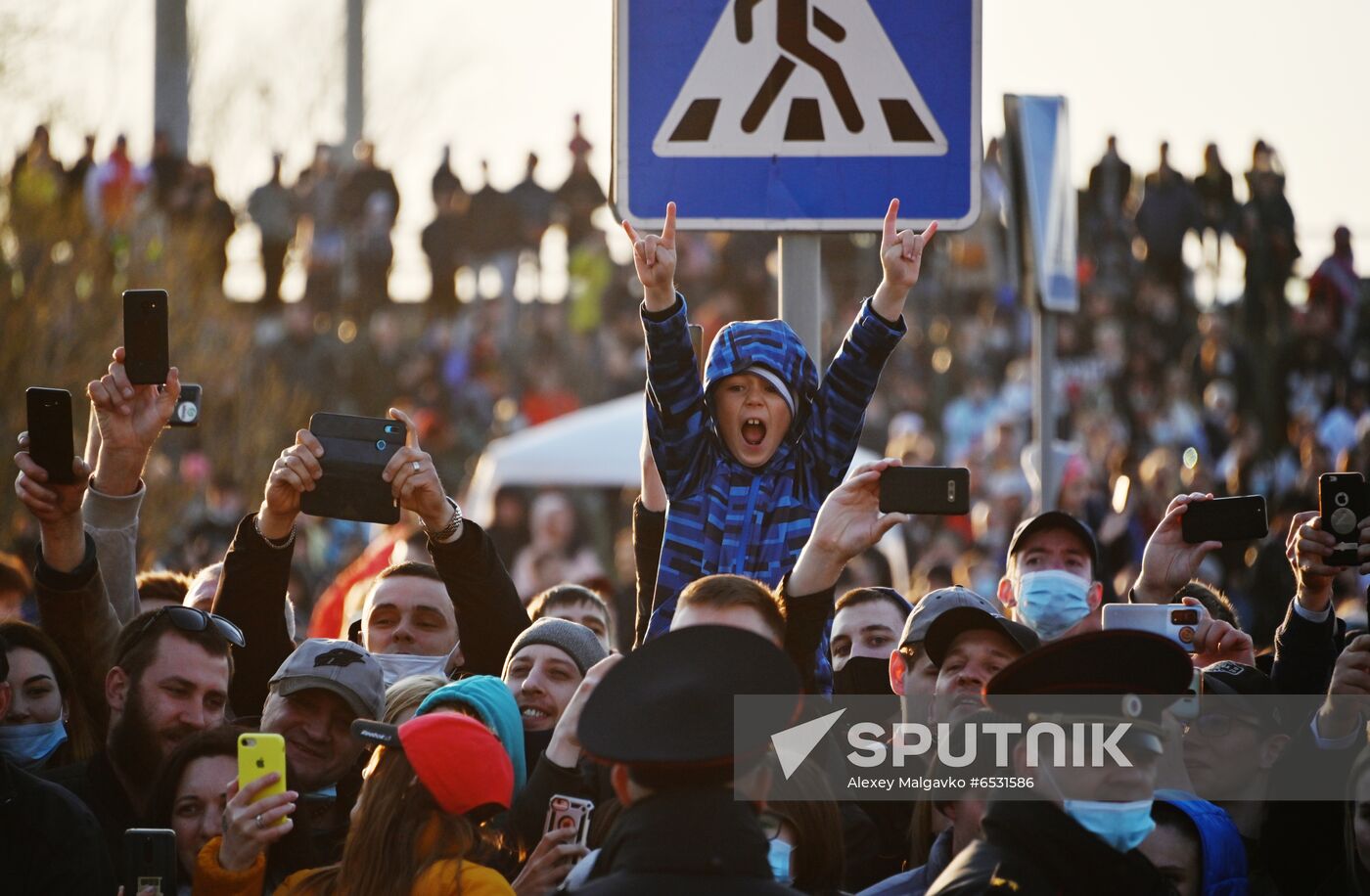 Russia Ice Hockey Gagarin Cup Winner Honoring