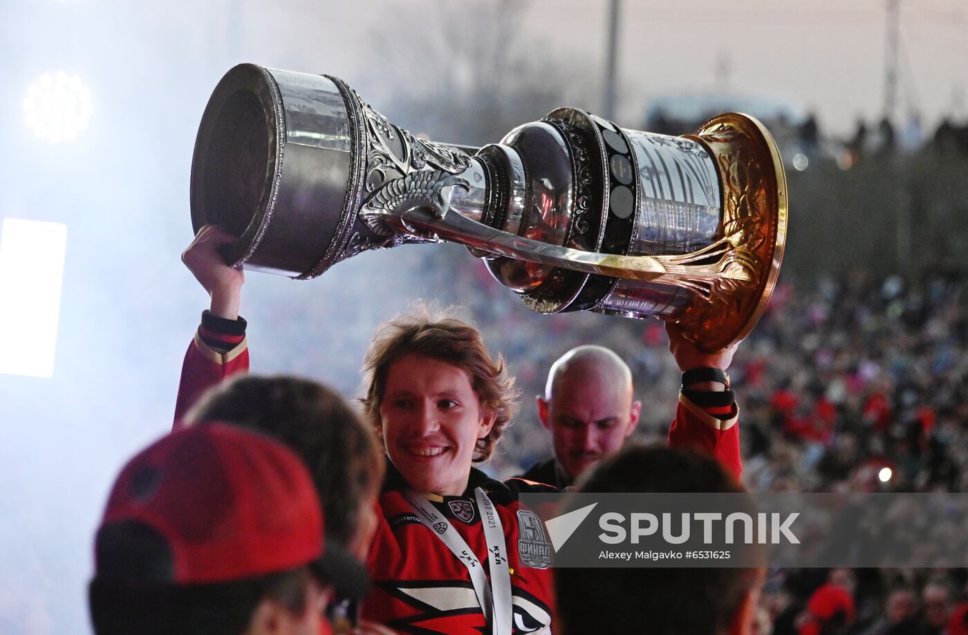 Russia Ice Hockey Gagarin Cup Winner Honoring