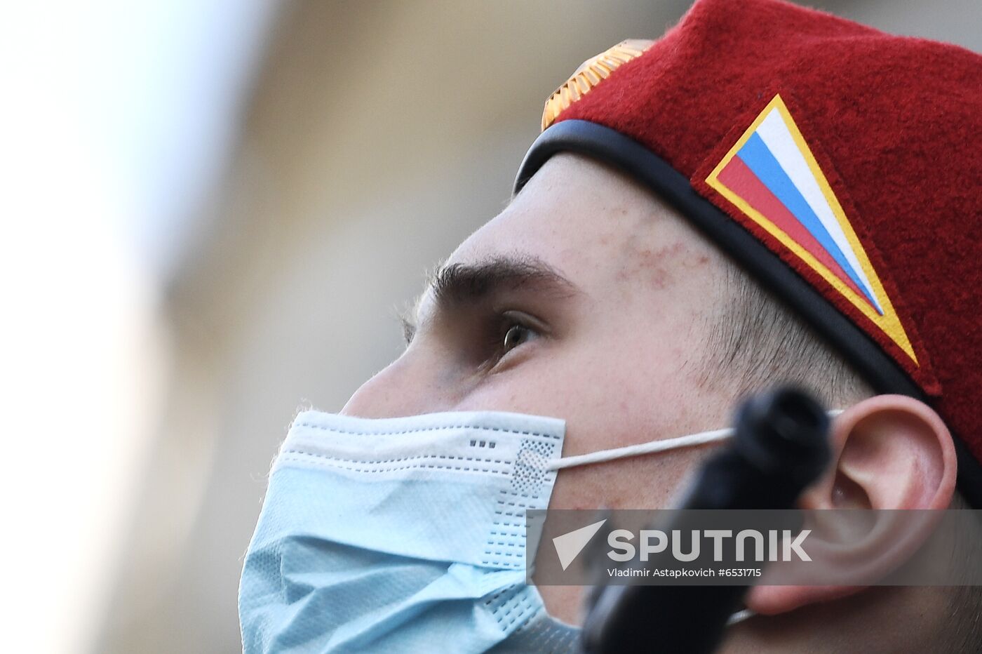Russia WWII Victory Parade Rehearsal