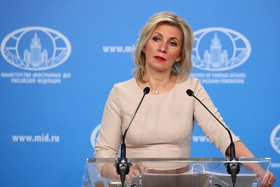Russia Zakharova Briefing
