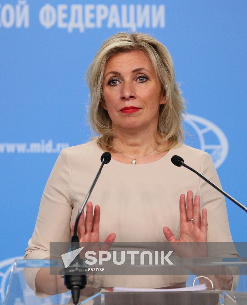 Russia Zakharova Briefing