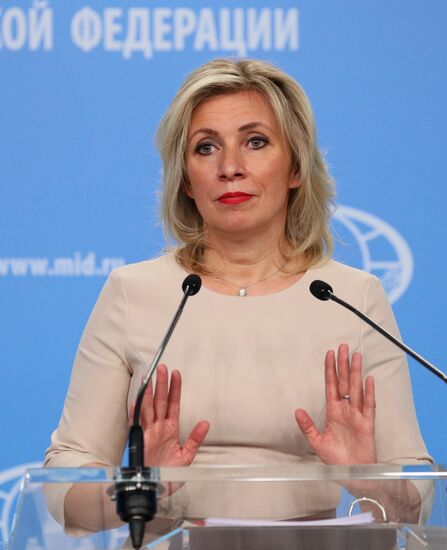Russia Zakharova Briefing