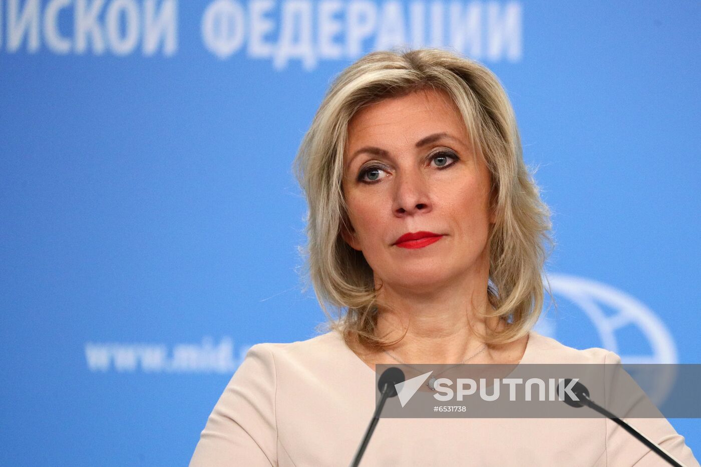 Russia Zakharova Briefing