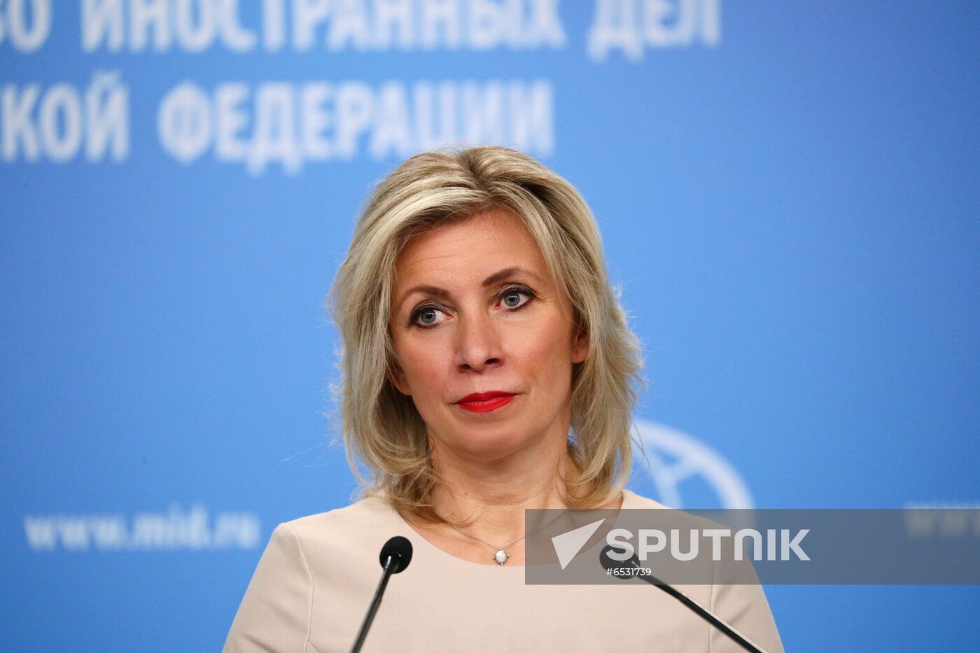 Russia Zakharova Briefing