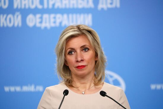 Russia Zakharova Briefing