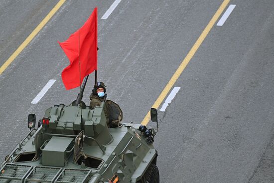 Russia WWII Victory Parade Rehearsal