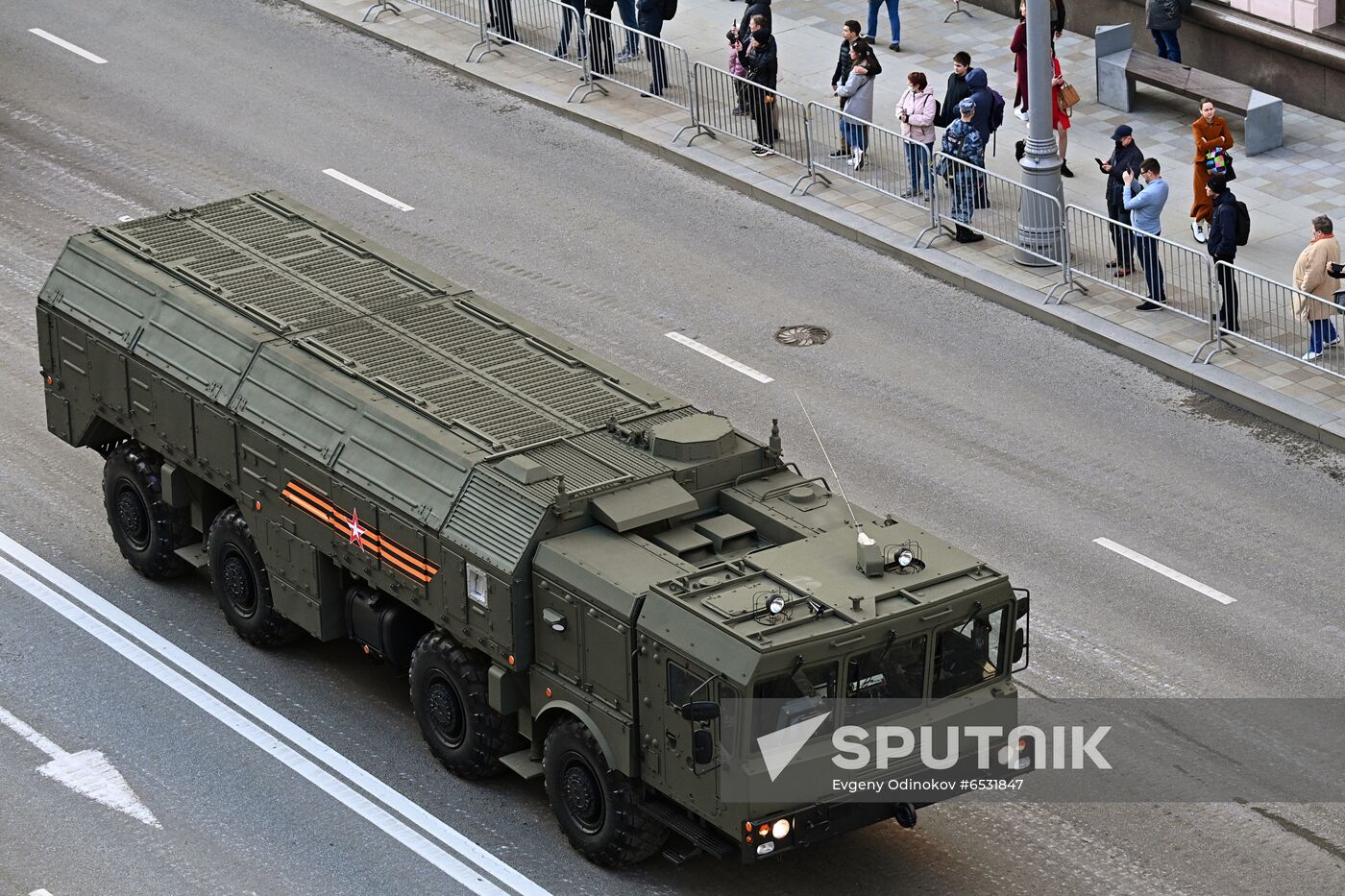 Russia WWII Victory Parade Rehearsal
