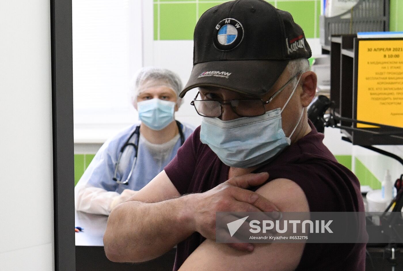 Russia Coronavirus Vaccination 