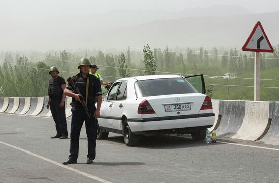 Kyrgyzstan Tajikistan Border Conflict
