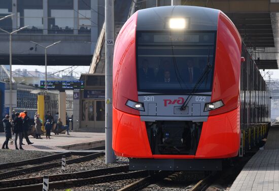 Belarus Russia Rail Service