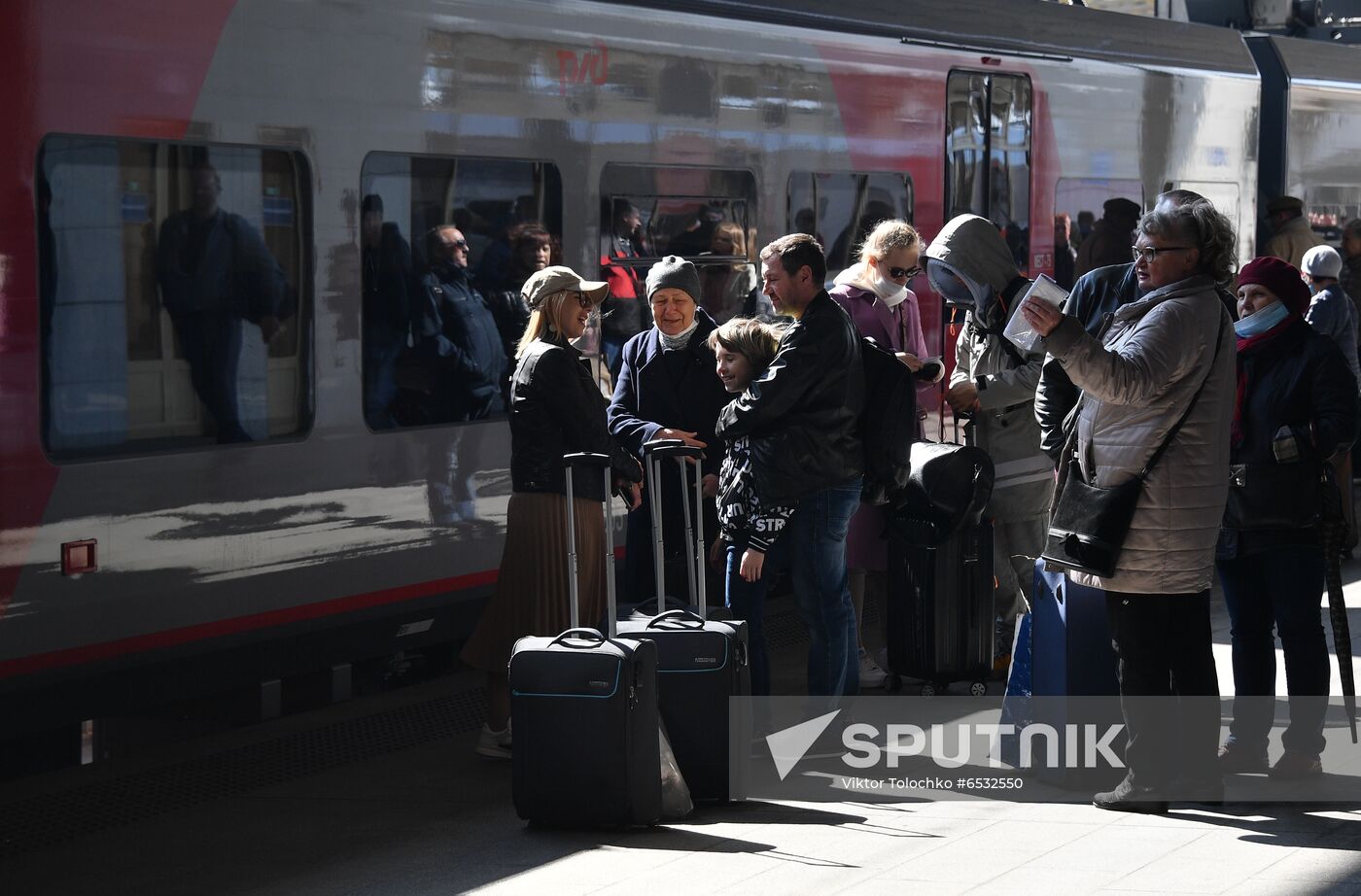 Belarus Russia Rail Service