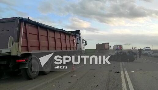 Russia Deadly Road Accident