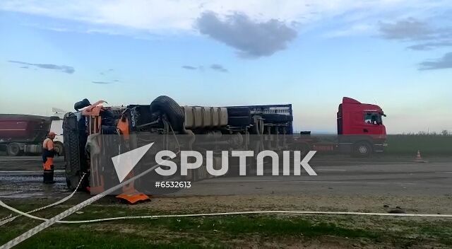 Russia Deadly Road Accident