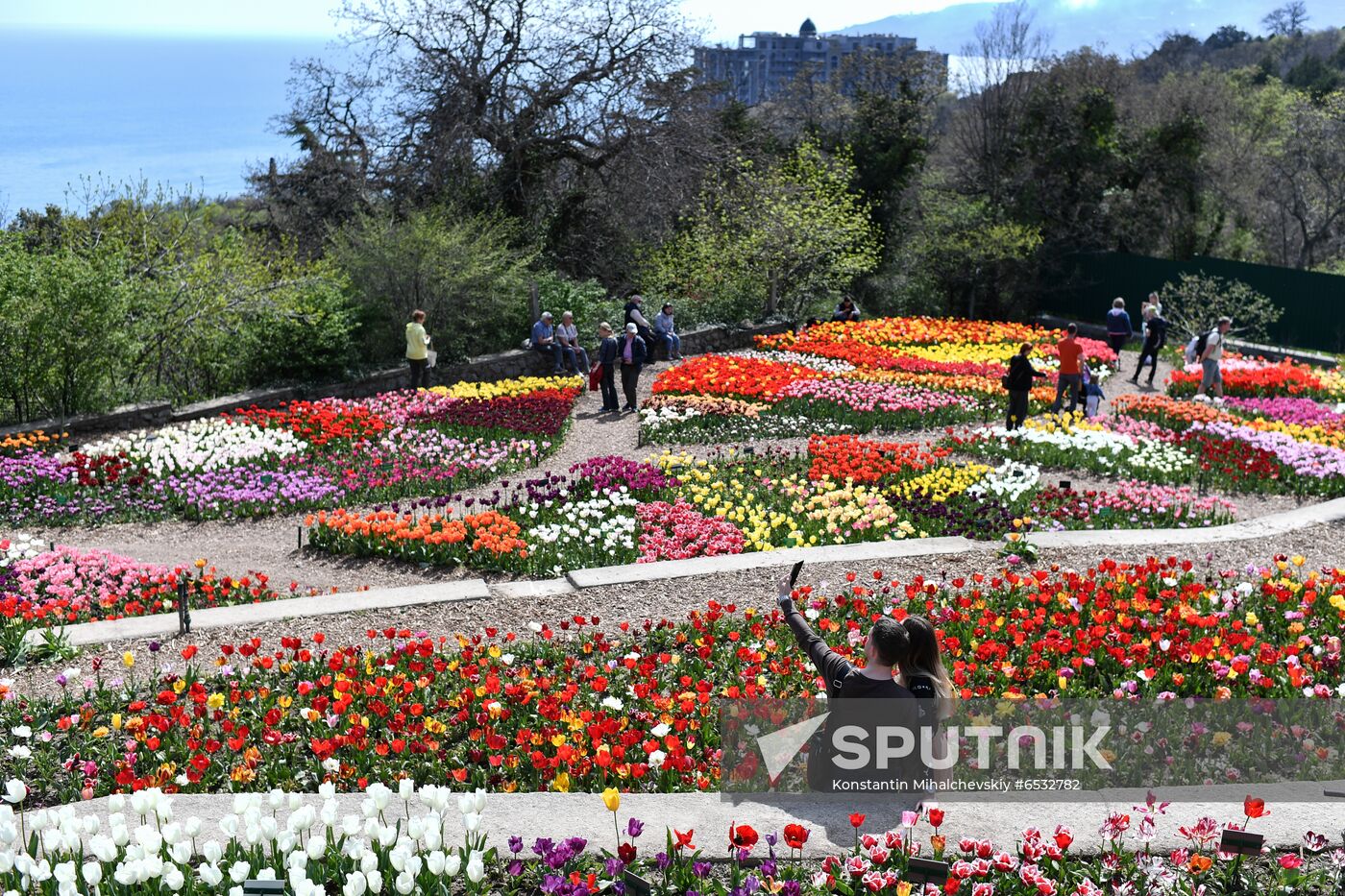 Russia Crimea Flower Show