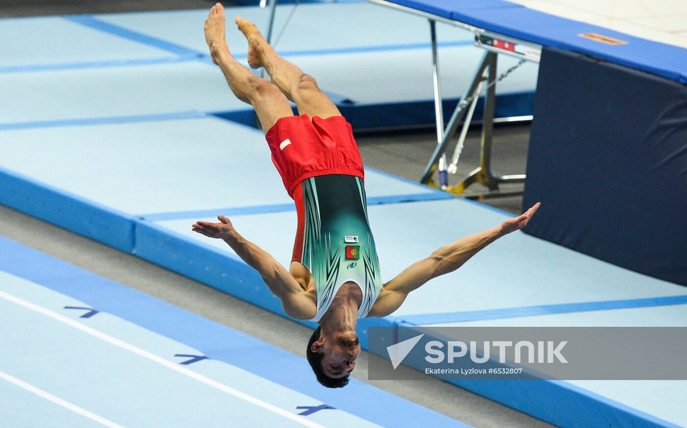 Russia Trampoline Gymnastics European Championships