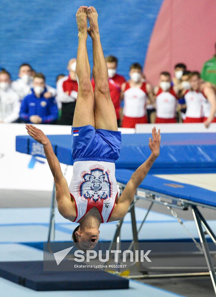 Russia Trampoline Gymnastics European Championships