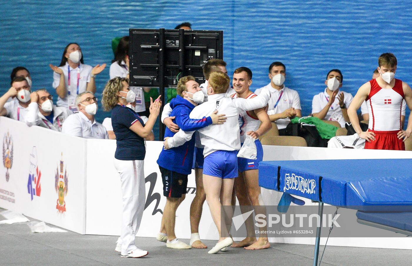 Russia Trampoline Gymnastics European Championships