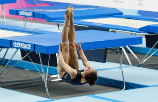 Russia Trampoline Gymnastics European Championships