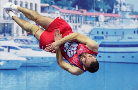 Russia Trampoline Gymnastics European Championships