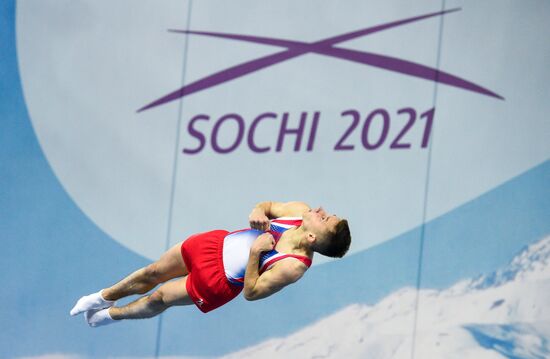 Russia Trampoline Gymnastics European Championships