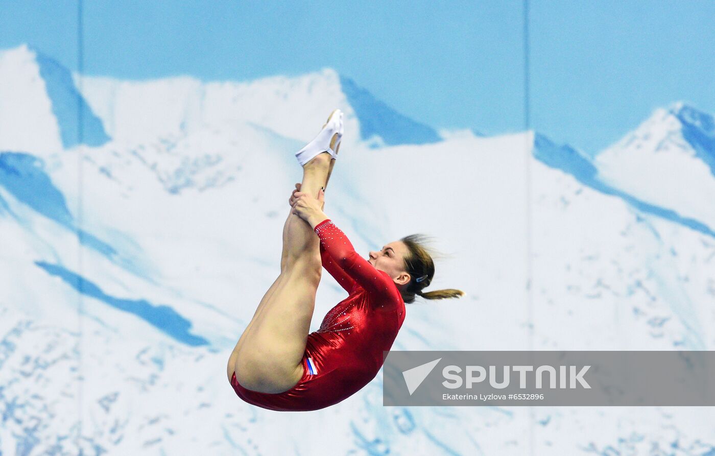 Russia Trampoline Gymnastics European Championships