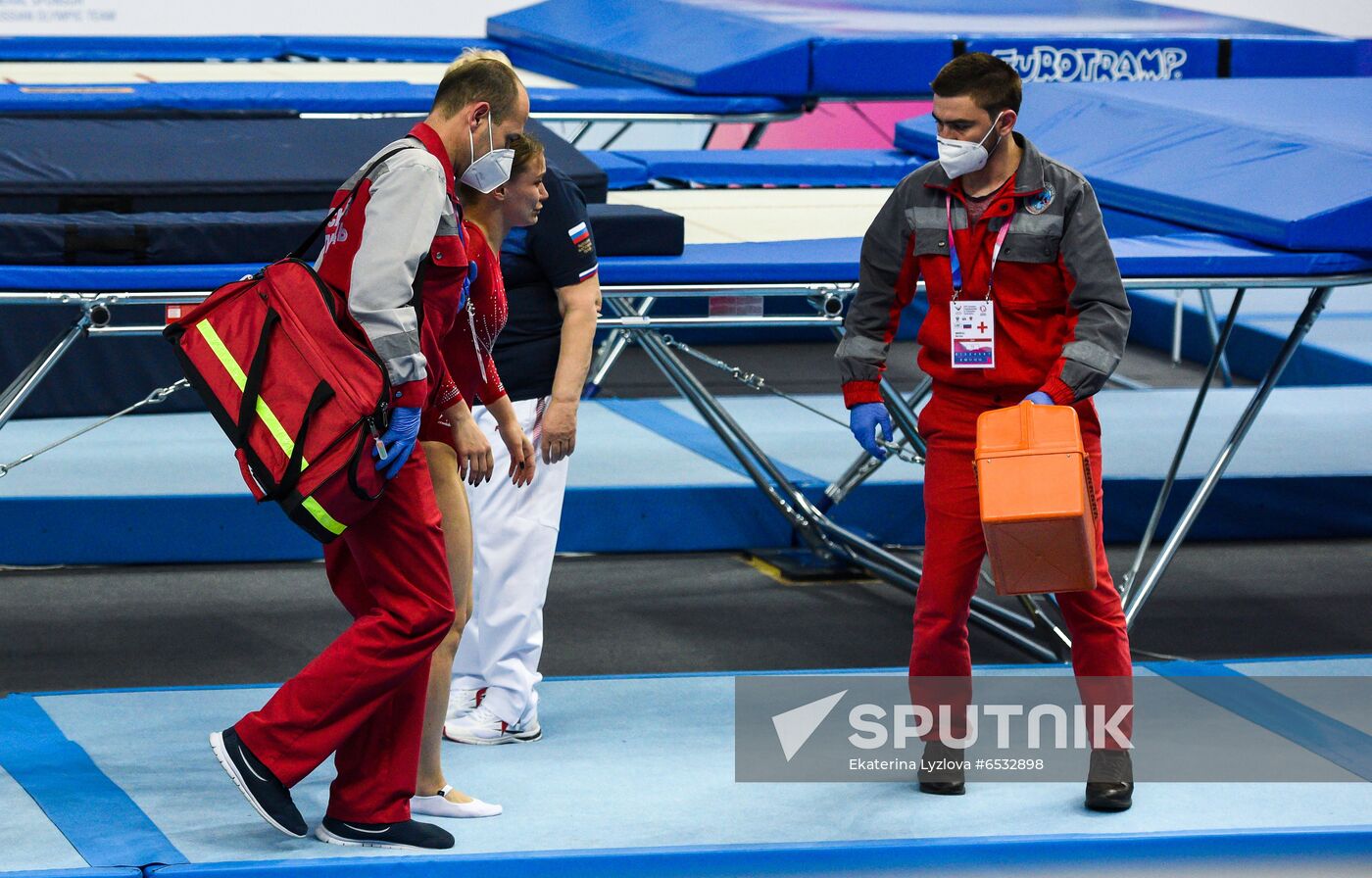 Russia Trampoline Gymnastics European Championships