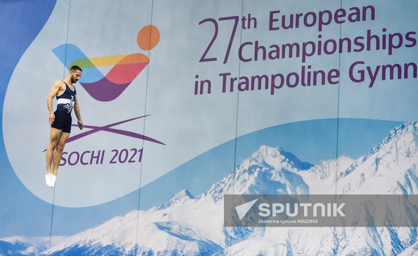 Russia Trampoline Gymnastics European Championships