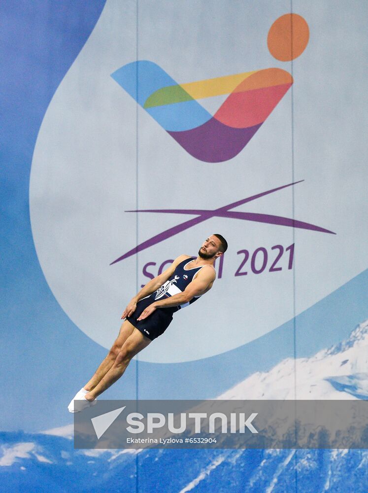 Russia Trampoline Gymnastics European Championships