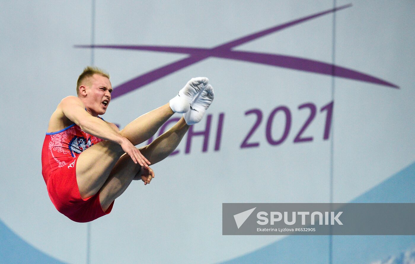 Russia Trampoline Gymnastics European Championships