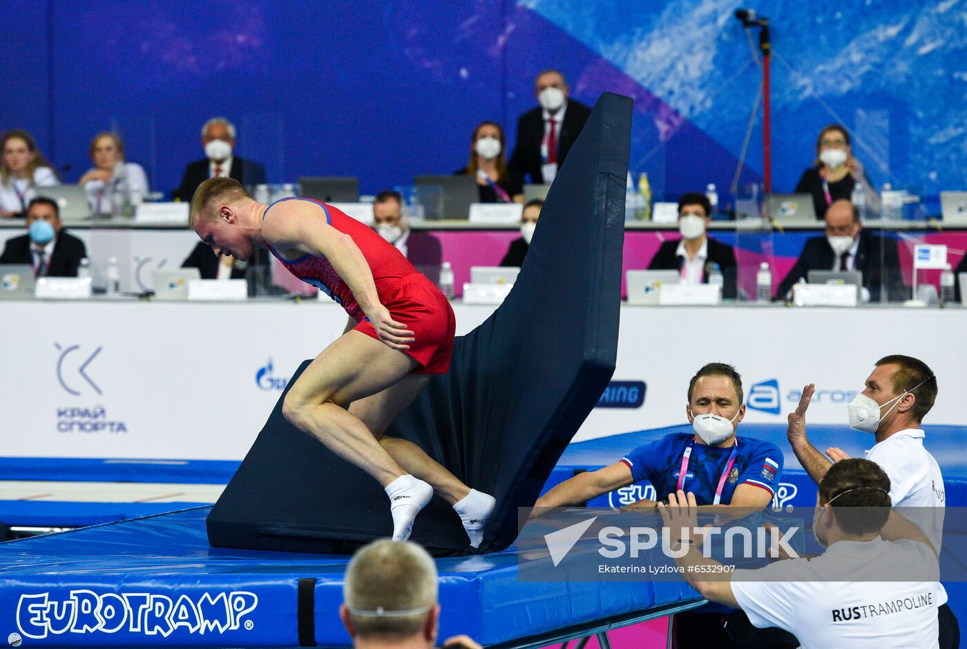 Russia Trampoline Gymnastics European Championships