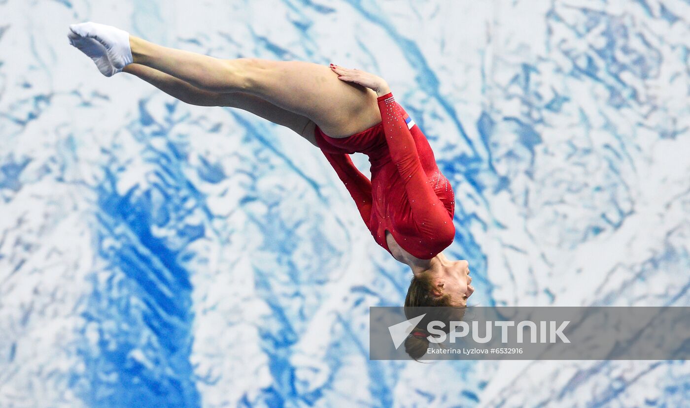 Russia Trampoline Gymnastics European Championships