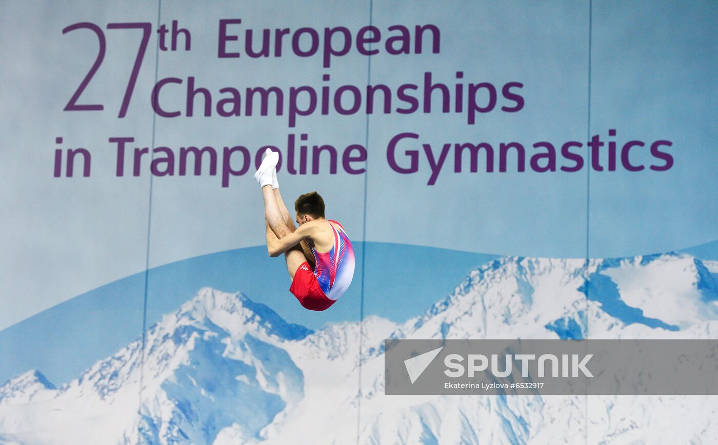 Russia Trampoline Gymnastics European Championships