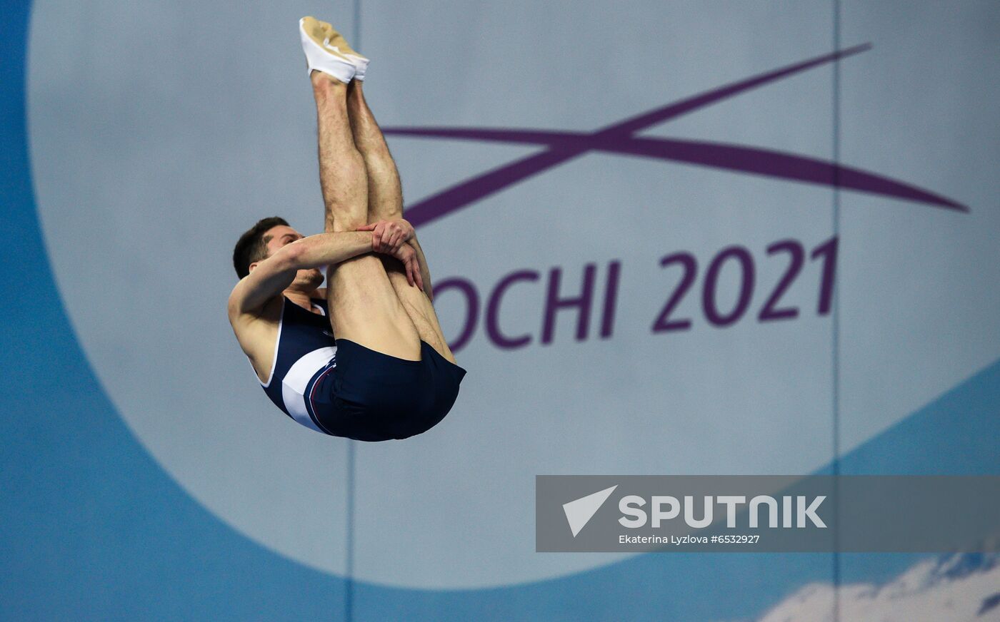 Russia Trampoline Gymnastics European Championships