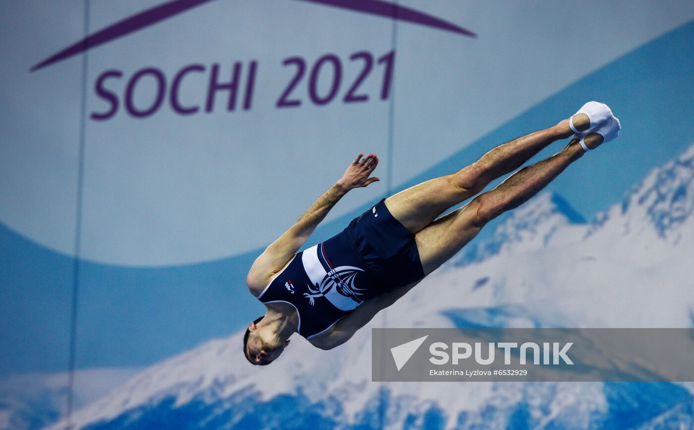 Russia Trampoline Gymnastics European Championships