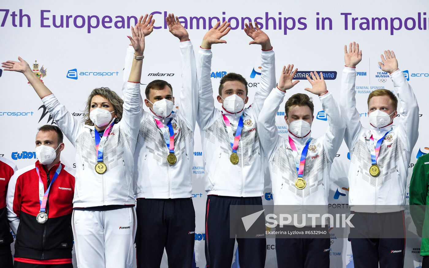 Russia Trampoline Gymnastics European Championships
