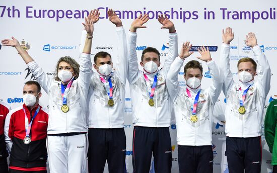 Russia Trampoline Gymnastics European Championships